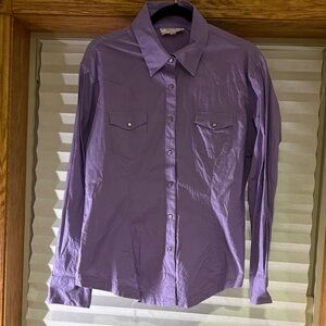 Women’s Western Purple Shirt